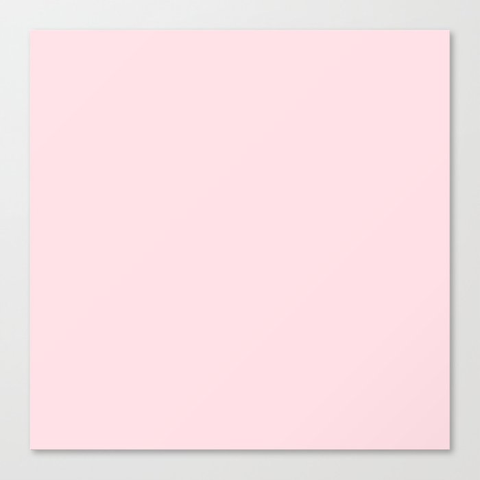 Modern blush pink solid color background design Canvas Print by Pink Water  | Society6