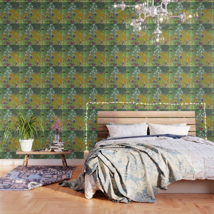 Flower Garden Gustav Klimt Wallpaper By Viktoriusart Society6
