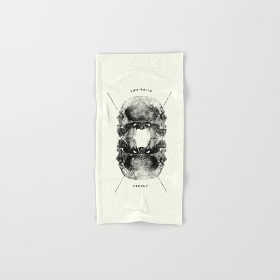 Two-Faced People Hand & Bath Towel