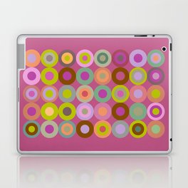 Rose circle abstract Laptop Skin