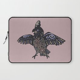 Happy Floral Cockatoo Laptop Sleeve