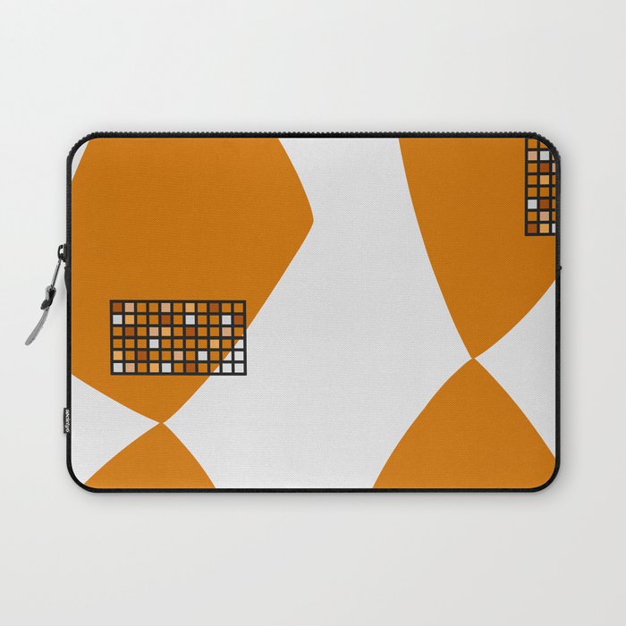 Abstract shapes color grid 3 Laptop Sleeve