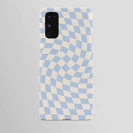 Check II - Baby Blue Twist — Checkerboard Print Android Case