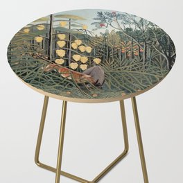 Henri Rousseau's In a Tropical Forest Side Table