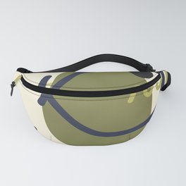 Dots shapes lines 2 Fanny Pack