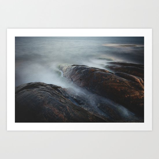 Creatures of the sea Art Print