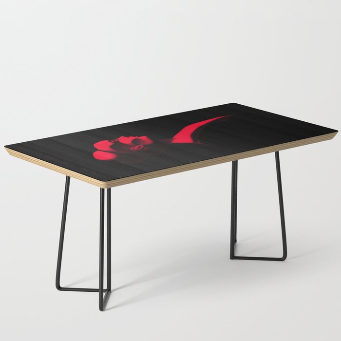 Red Cameo Coffee Table