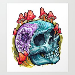 Skull Tattoo Art Prints Society6