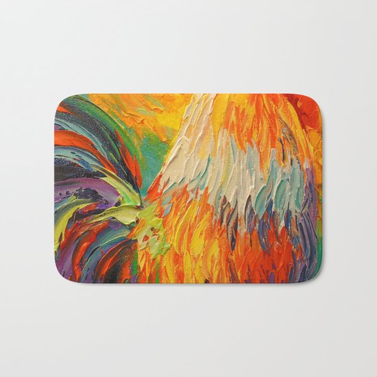Rooster Bath Mat