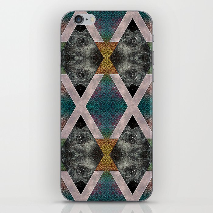 Trippin' on a mountain and falling into space iPhone Skin