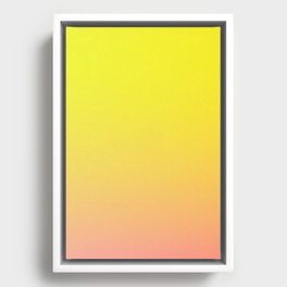 29   Gradient Background Pastel Aesthetic 220531 Minimalist Art Valourine Digital  Framed Canvas