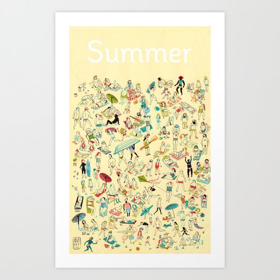 Summer Art Print