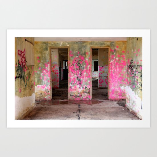 Pink Art Print