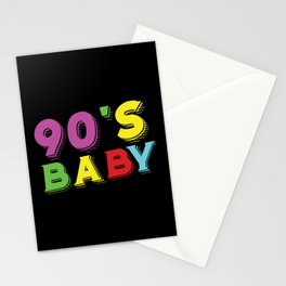 90's Baby Retro Stationery Card