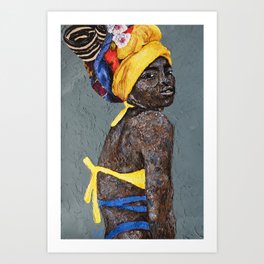 Afro-Colombian Art Print