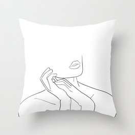 femme Throw Pillow