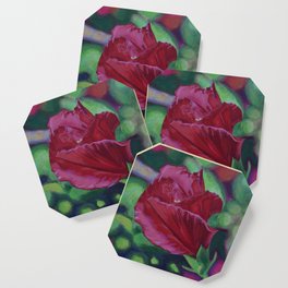 Hibiscus Blossoming Coaster