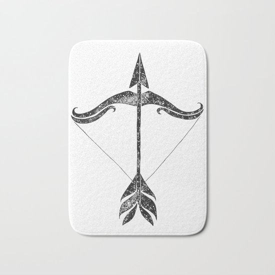 Sagittarius Bath Mat