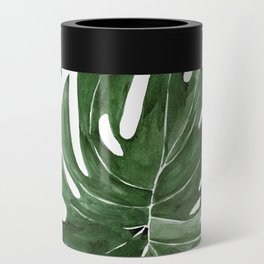 Watercolor Tropical Pattern Can Cooler