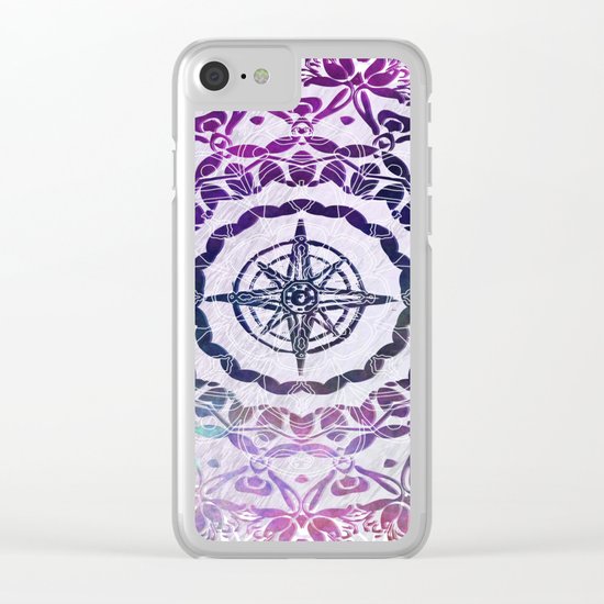 Destination Mandala Clear iPhone Case