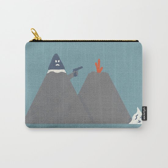 Snow Capped Carry-All Pouch