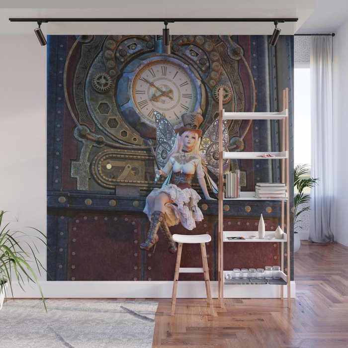 Keeper of Time Wall Mural