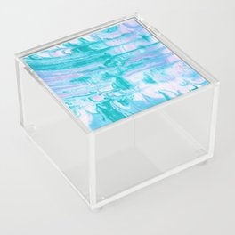 ocean waves tie dye Acrylic Box