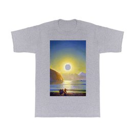 Resurrection Bay, Alaska, Midnight Sun Mountain landscape by Rockwell Kent T Shirt | Denali, Alaska, Canadian, Resurrection, Eskimo, Northpole, Newengland, Snowcapped, Sunset, Bay 
