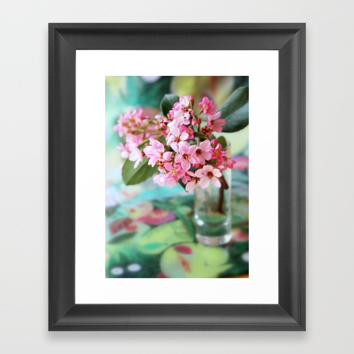 spring bouquet Framed Art Print