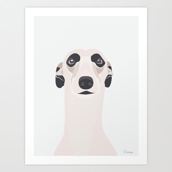 Mynde Portræt Art Print