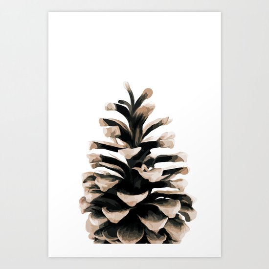 Pinecone Art Print