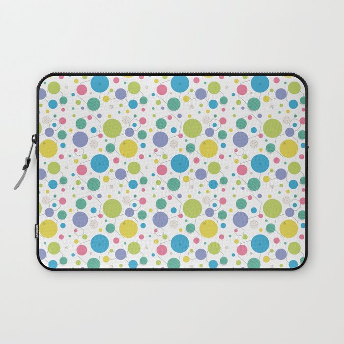 Colorful circles Laptop Sleeve