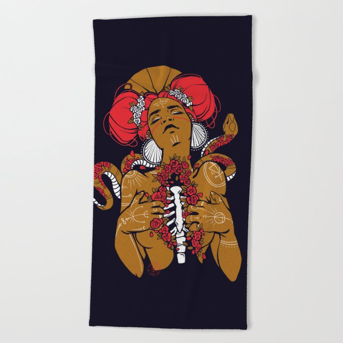 Dirrrty Magic Beach Towel