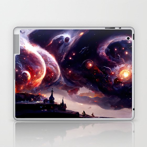 Nebula City Laptop & iPad Skin