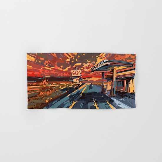 american landscape 7 Hand & Bath Towel