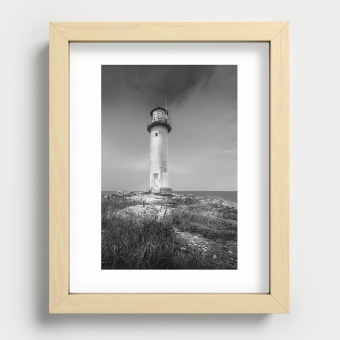 The Old Lighthouse Recessed Framed Print