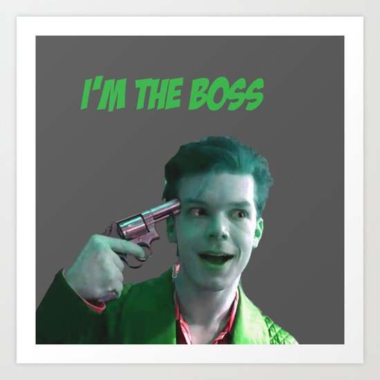 the boss Art Print
