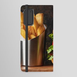 Hamburger & Fries Android Wallet Case