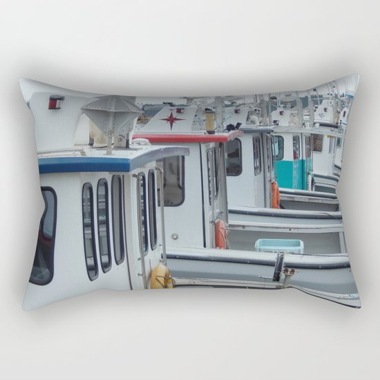 Waiting to go Fishing Rectangular Pillow
