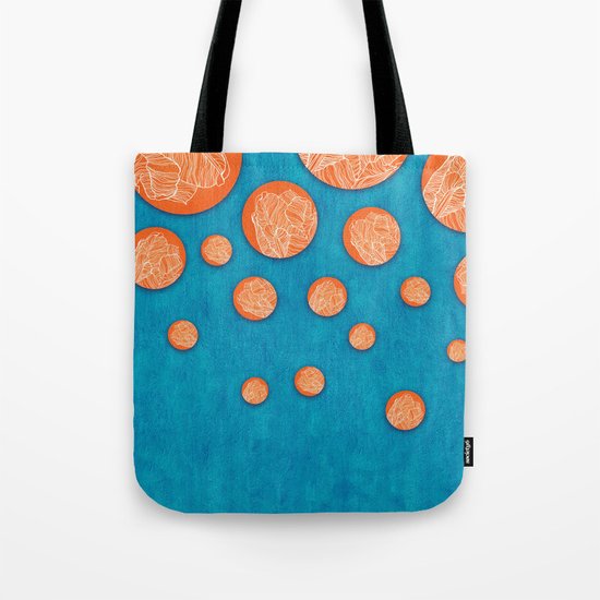 Orange tulips Tote Bag