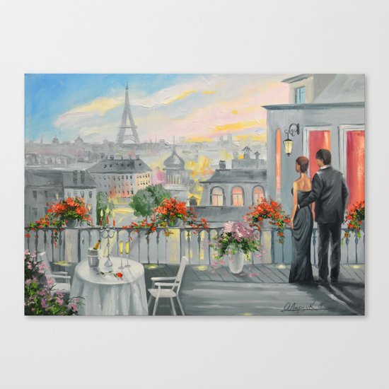 Honeymoon Canvas Print