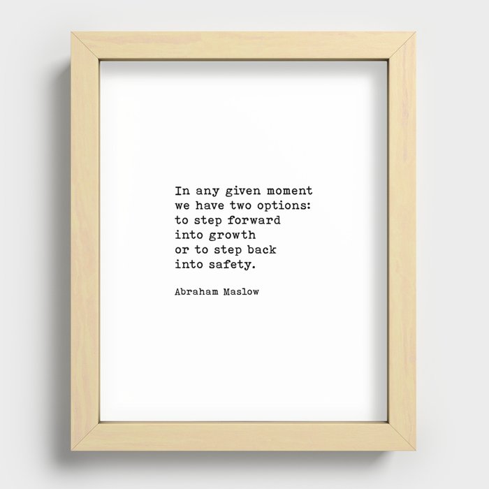 Recessed Framed Print