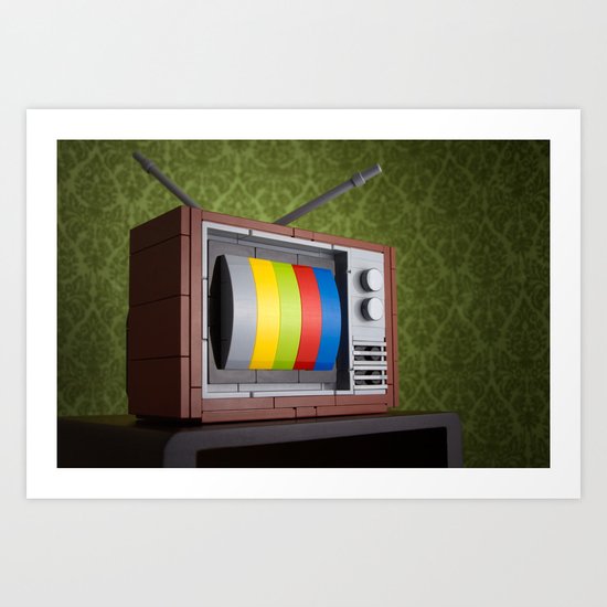57 Channels and Nothing On Art Print