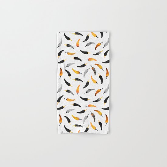 Chili Pattern 1 Hand & Bath Towel