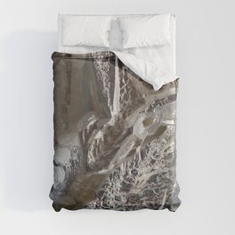 Silver Crystal First Duvet Cover