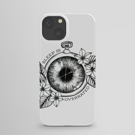 Sleep Is Overrated iPhone Case