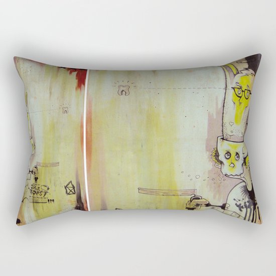 Deathy By Fresh Toast Rectangular Pillow