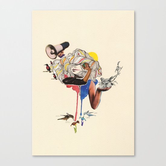 Voicething Canvas Print