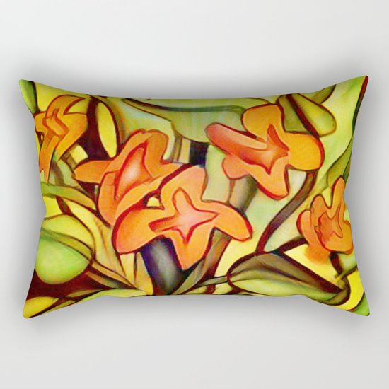 Abstract of Colors Rectangular Pillow