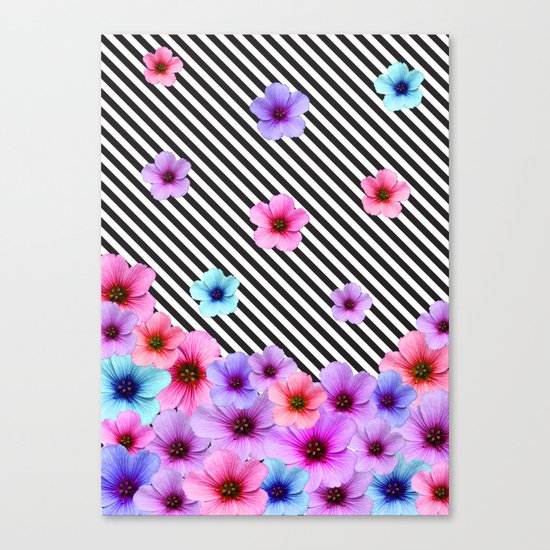 Floral Symphony Canvas Print